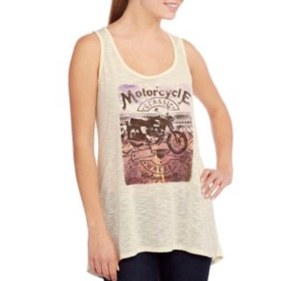 NOBO Juniors Motocycle Classic Tunic Tank Top (S) - Picture 1 of 1